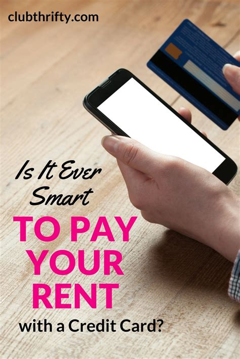 is it smart to pay rent with a credit card|paying rent with citicard.